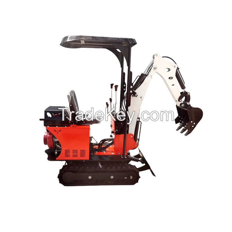 small crawler type digger excavator price for sale