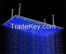 LED shower head SUS304 two function shower 12 inch 18 inch 20 inch