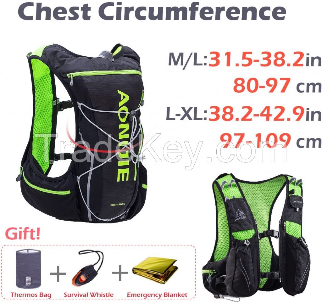 Marathon Running Hydration Vest backpack  