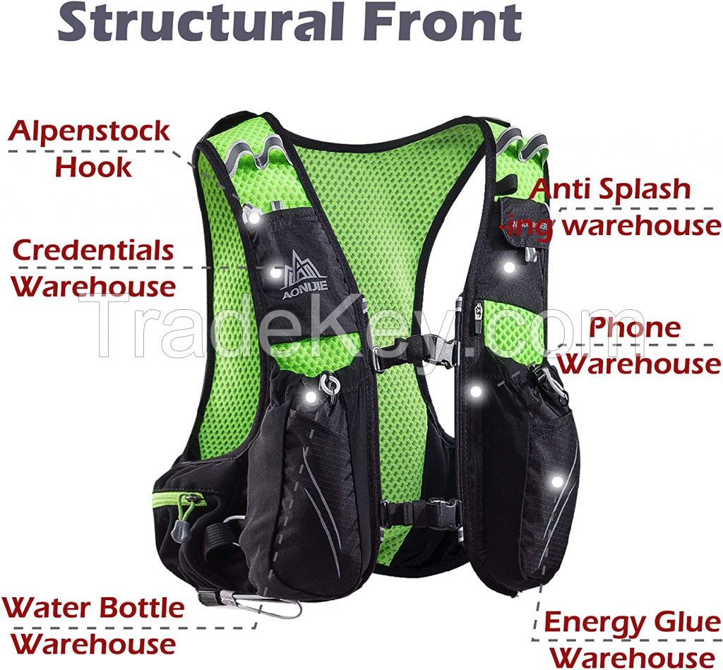 Marathon Running Hydration Vest backpack  