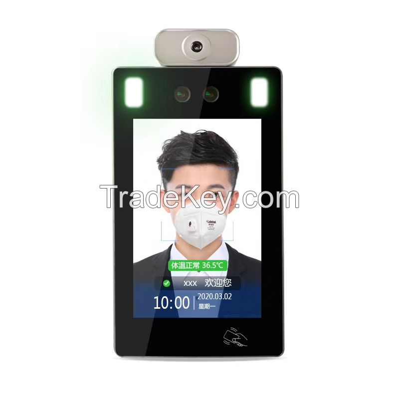 2mp Binocular Camera Facial Recognition Tablet Temperature Detection