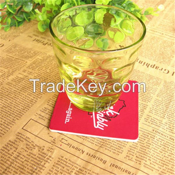 square paper  cup coaster