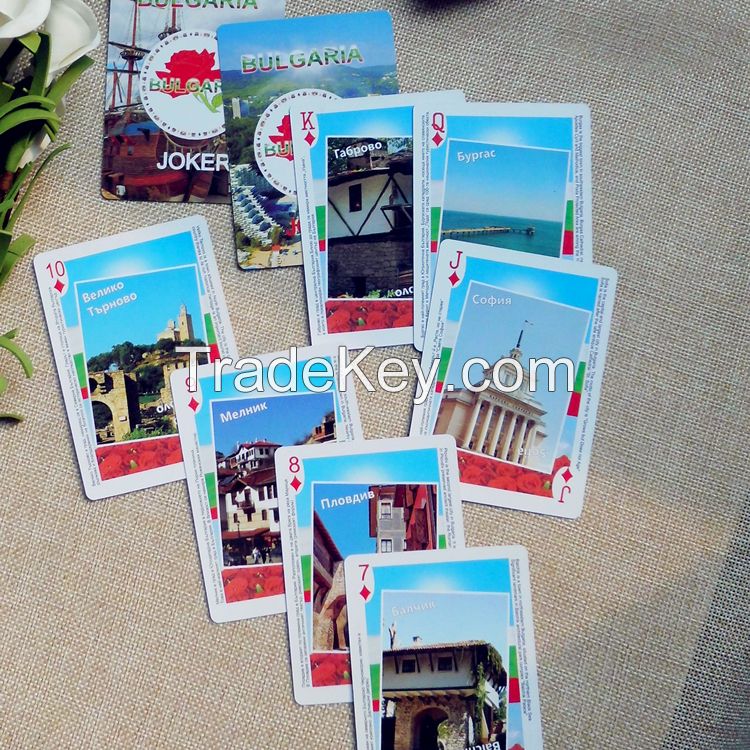 JP013 Bulgaria Traveling Souvenir Playing Cards In Gift Box