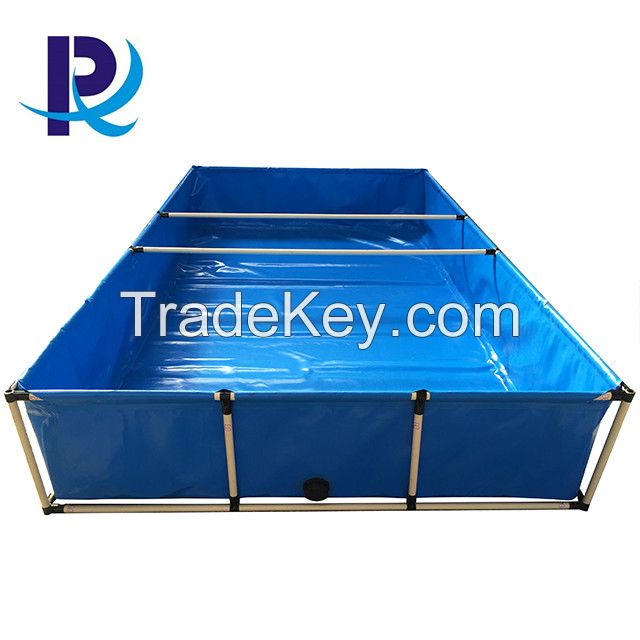 Collapsible frame fish bladder tank capacity 30m3, 20m3, 10m3, 5m3 