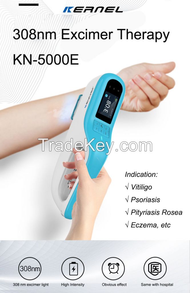 Handheld 308nm excimer laser Home Phototherapy UV Therapy Light Psoriasis Vitiligo Treatment