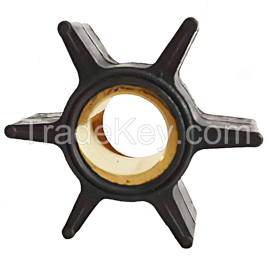 Flexible rubber impeller for water pump