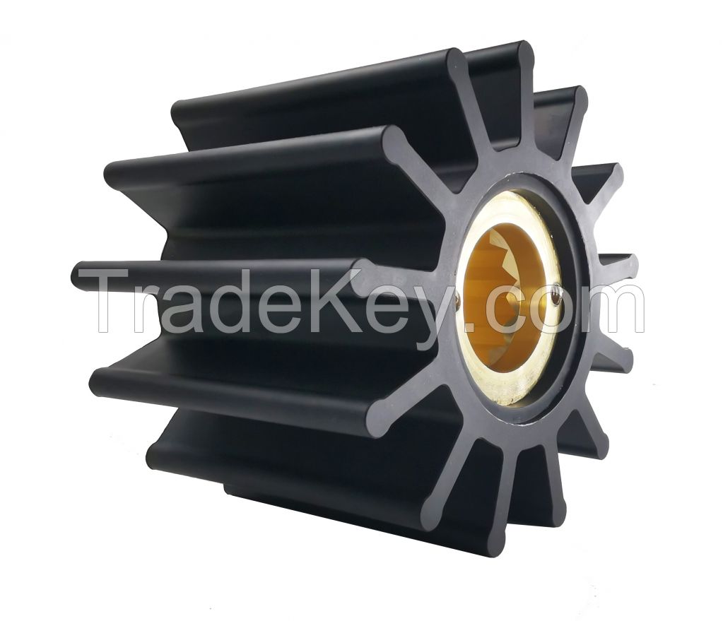 Flexible rubber impeller for water pump