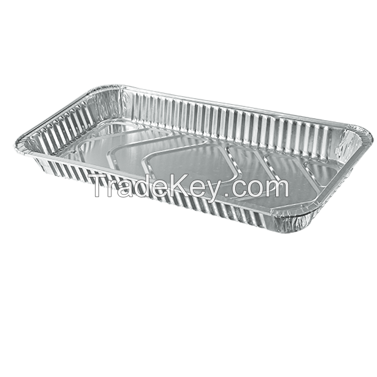 2200ml Aluminum foil container disposable foil tray 