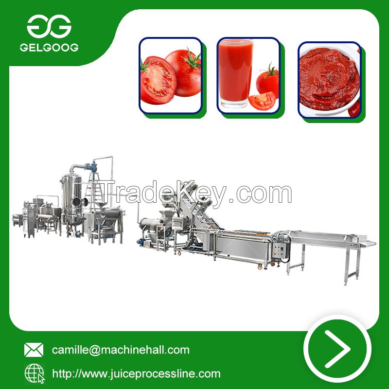 Fully automatic tomato sauce production line juice making machine