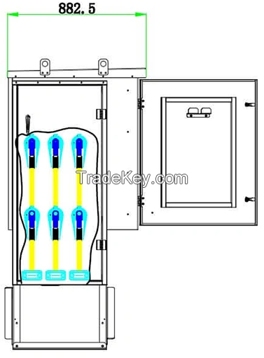 24kv Outdoor Compact Sf6 Gas Insulated Ring Main Unit