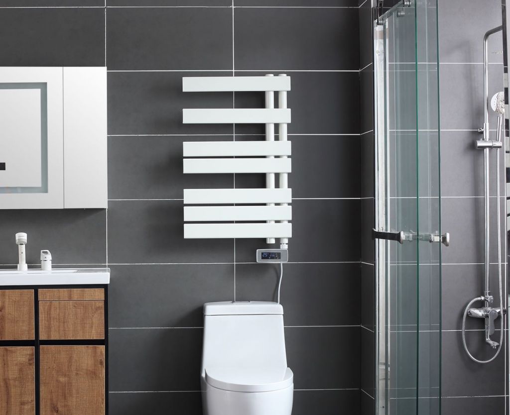 Electric drying towel rack