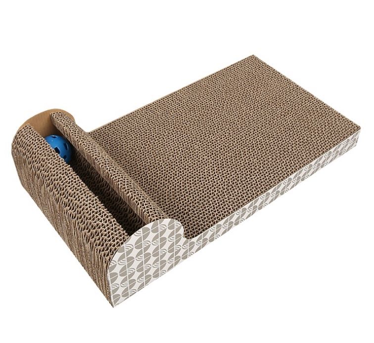 Corrugated Rectangular Cat Cardboard Scratcher Pet Products