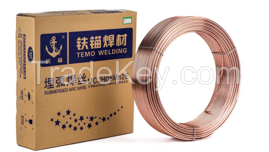 WUHAN TEMO WELDING SUBMERGED ARC SAW WIRES EM12K, EH14, EL12