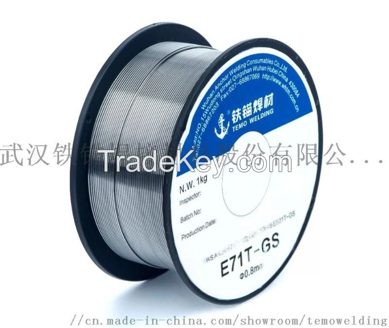 WUHAN TEMO WELDING SELF SHIELD GASLESS WIRES E71T-11 / E71T-GS