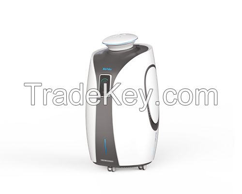 Nucleic acid aerosol pollution removal instrument