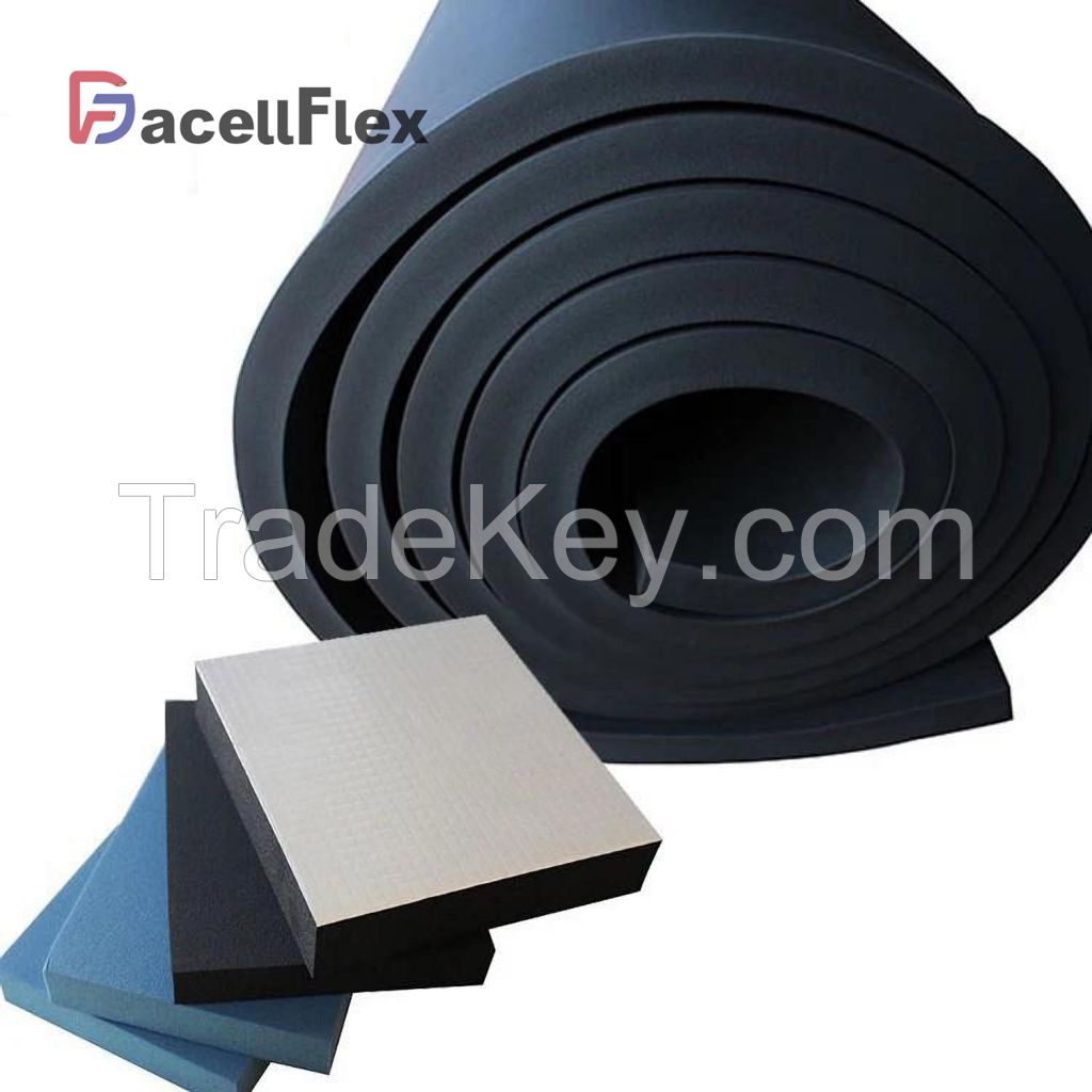 Rubber plastic closed cell foam insulation NBR rubber tube