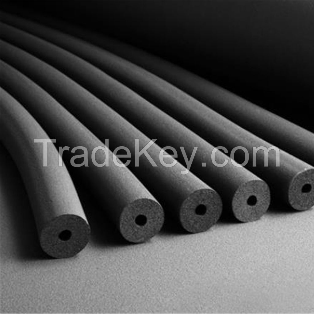 Rubber plastic closed cell foam insulation NBR rubber tube