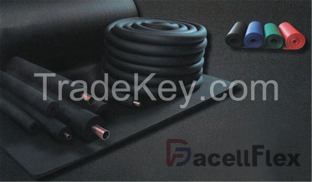 Rubber plastic closed cell foam insulation NBR rubber tube