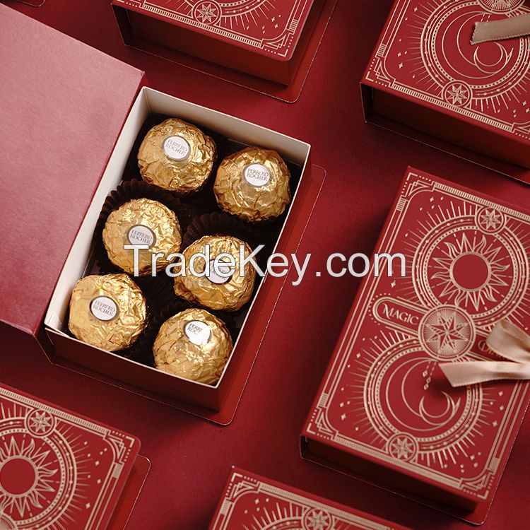 WHOLESALE CHOCOLATE BOXES , CANDY BOXES, Luxury Bonbon Gift Packing Cardboard Chocolate Packaging Boxes Gift Candy Box