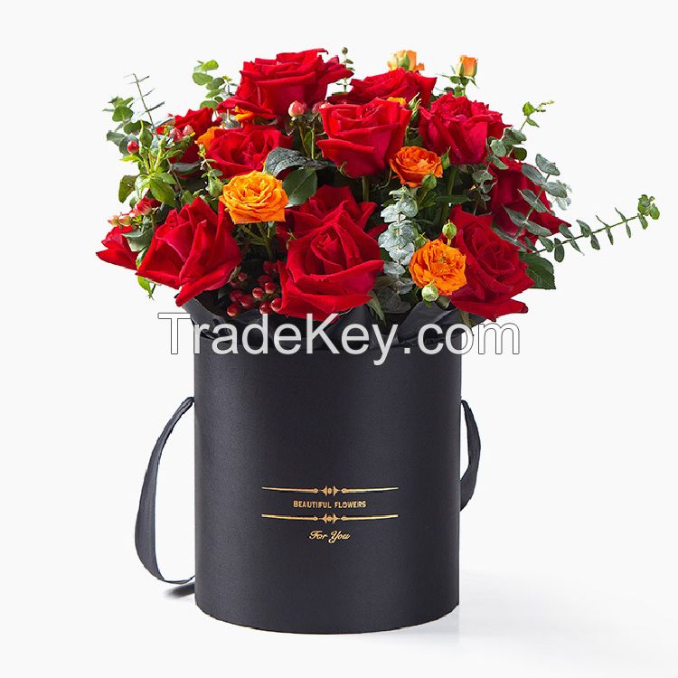 Wholesale round shape flower boxes