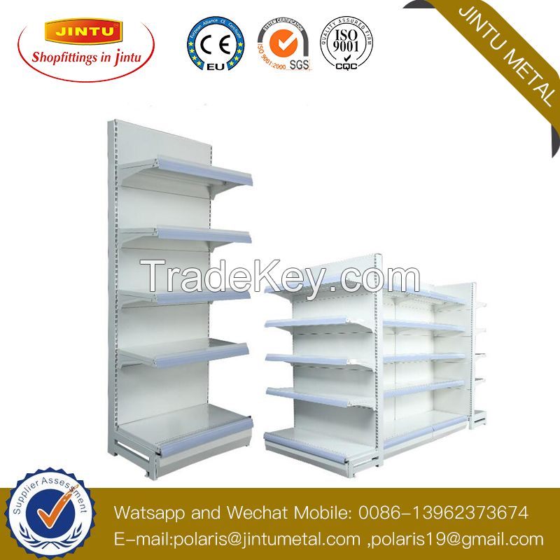 Double-Side Display Rack Supermarket Shelf Gondola Shelving