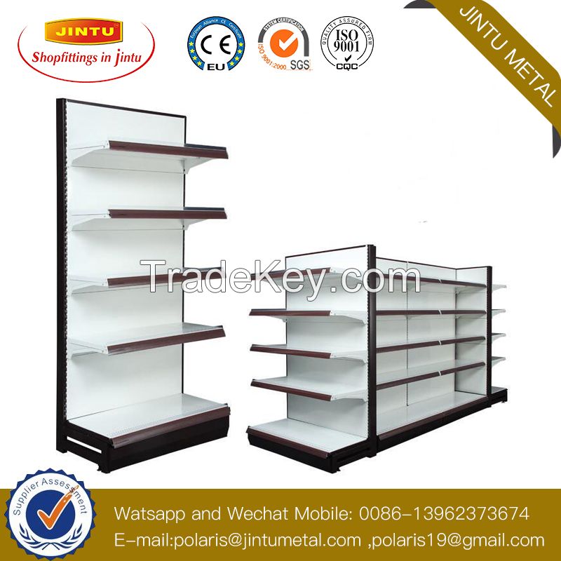 Double-Side Display Rack Supermarket Shelf Gondola Shelving