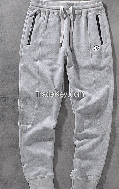 100%cotton knit french terry pants