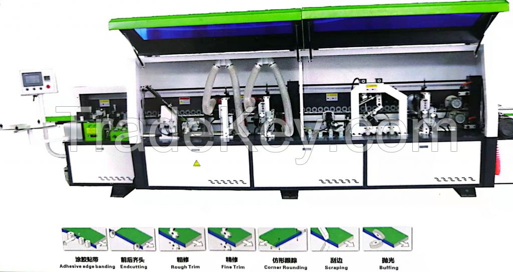 Corner rounding Edge banding machine