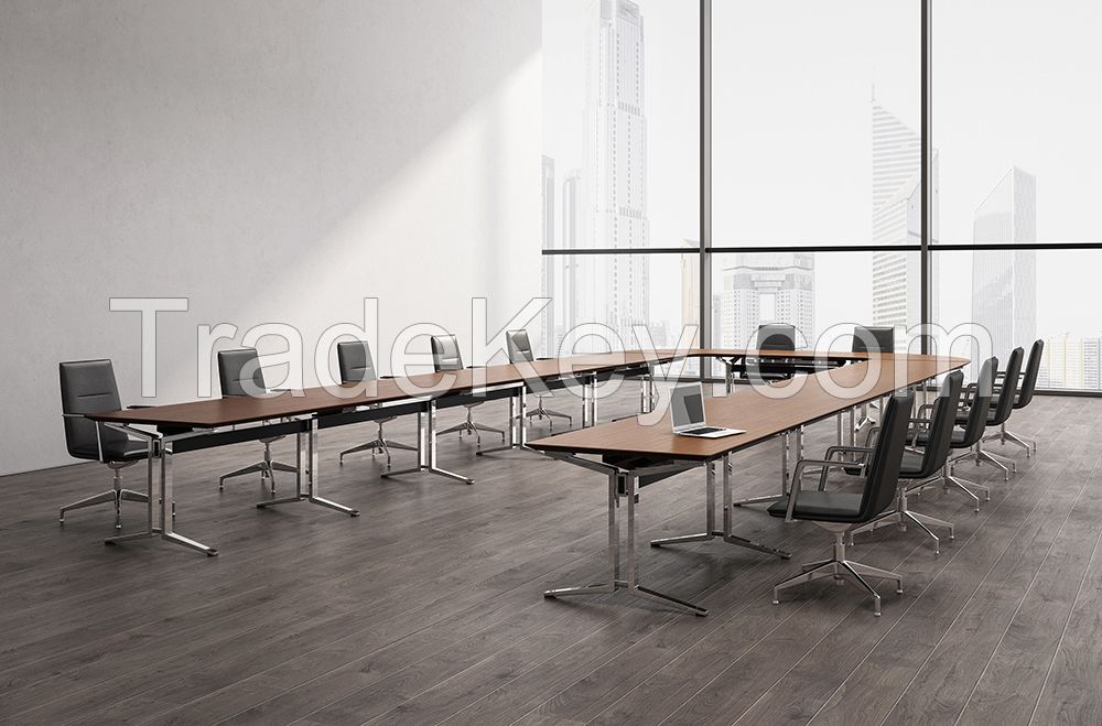 Steel conference table series