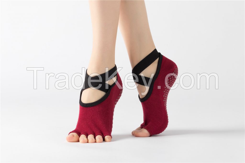 Yoga Socks For Women Non Slip Grips