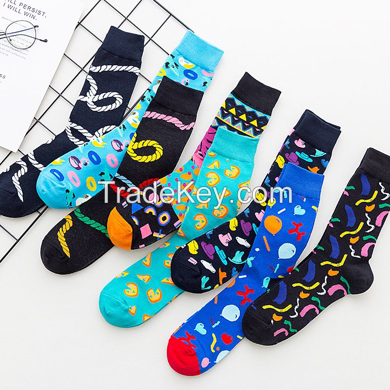 Happy Socks for Men, Women | Casual, Colorful, Fun, Unique Patterns | Premium Cotton Sock