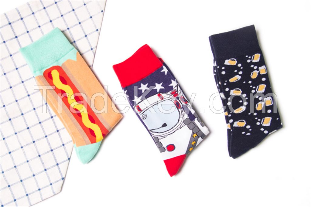 Happy Socks for Men, Women | Casual, Colorful, Fun, Unique Patterns | Premium Cotton Sock