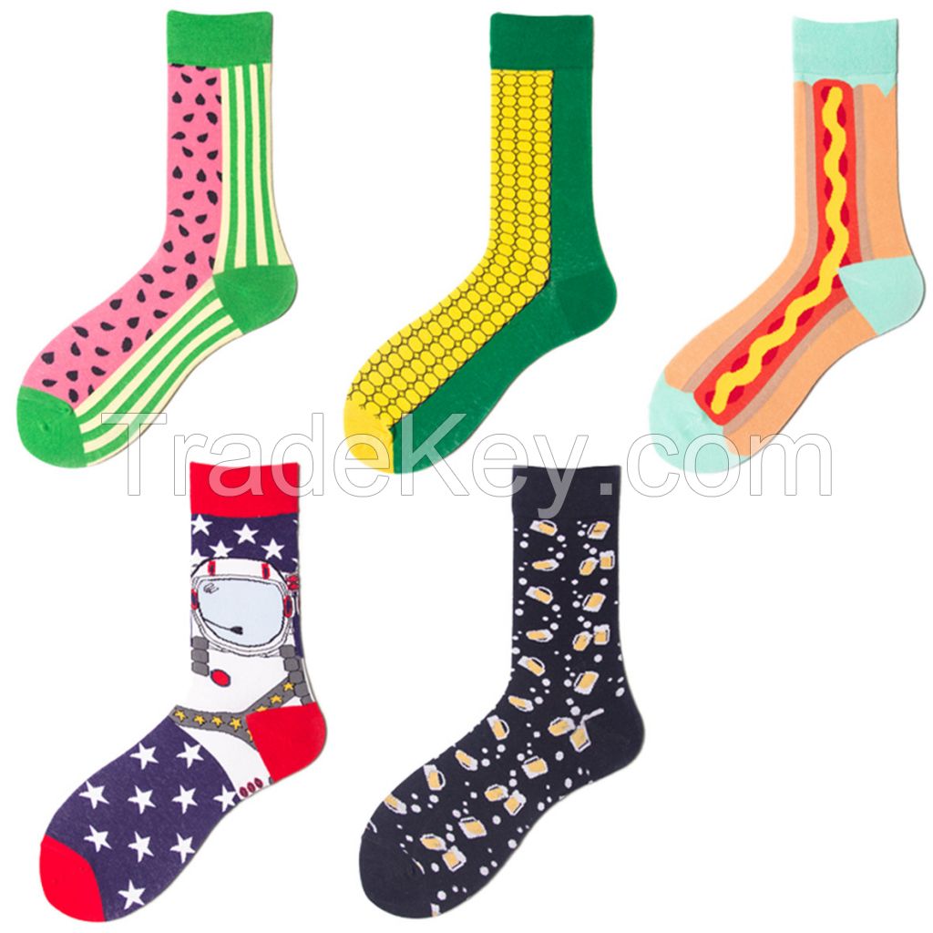 Happy Socks for Men, Women | Casual, Colorful, Fun, Unique Patterns | Premium Cotton Sock