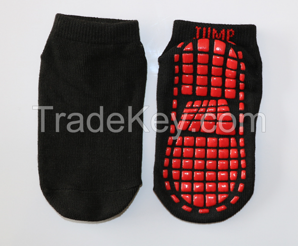 Trampoline socks Custom LOGO Anti slip non slip Women Men Kids Babies Socks