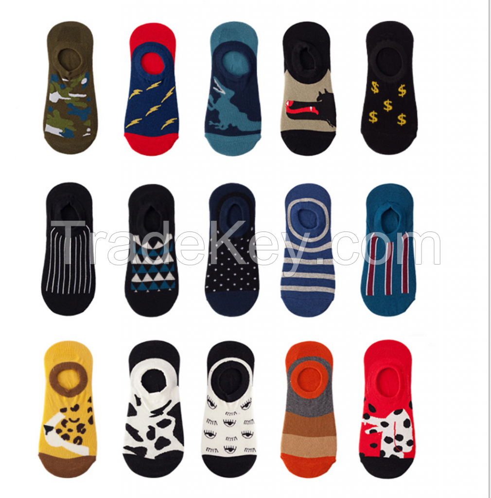 Men's Women's Fashion Ankle Socks NO SHOW Socks Sport Socks 