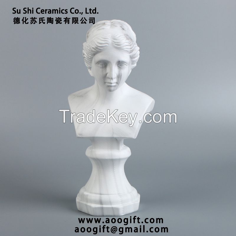 Goddess sculpture resin home decoration