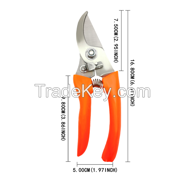 High Quality Bypass pruning scissors Blade garden shears pruner Scissors & shears