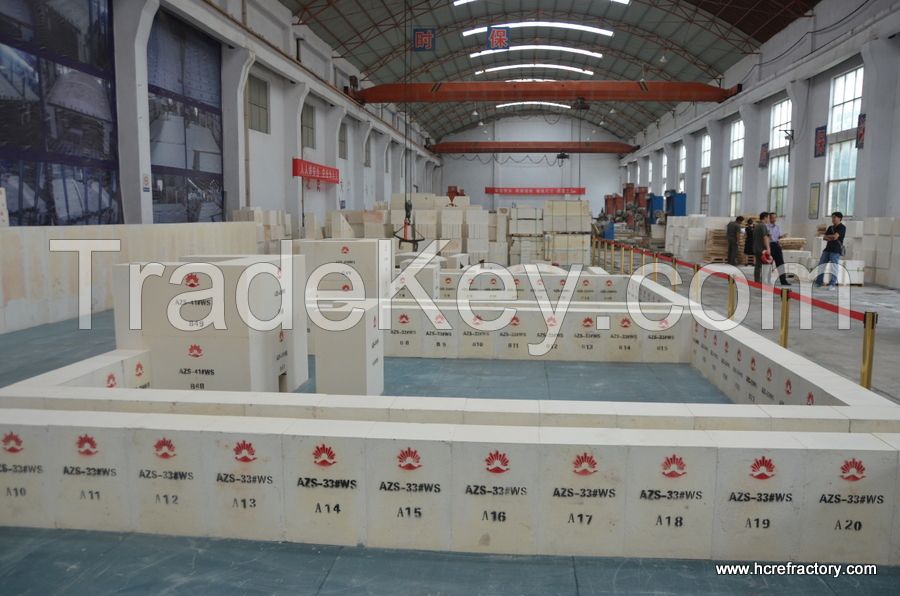 Fused Cast AZS Bricks/blocks