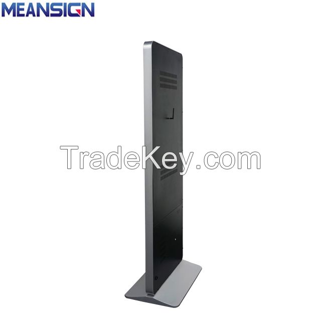 55 Inch Floor Standing HD Advertising Player Screen