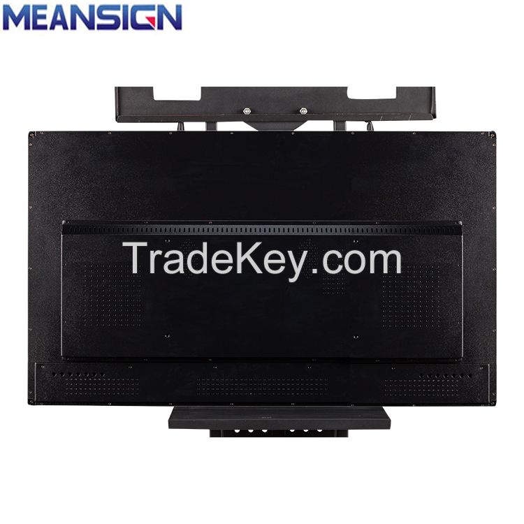 55 Inch Wall Mount Infrared Touch Display Screen