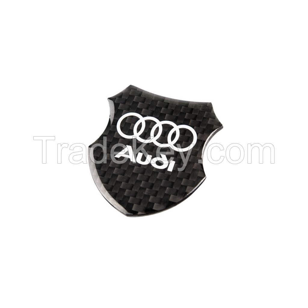 Wholesale customized oem badge car logo carbon fiber emblem