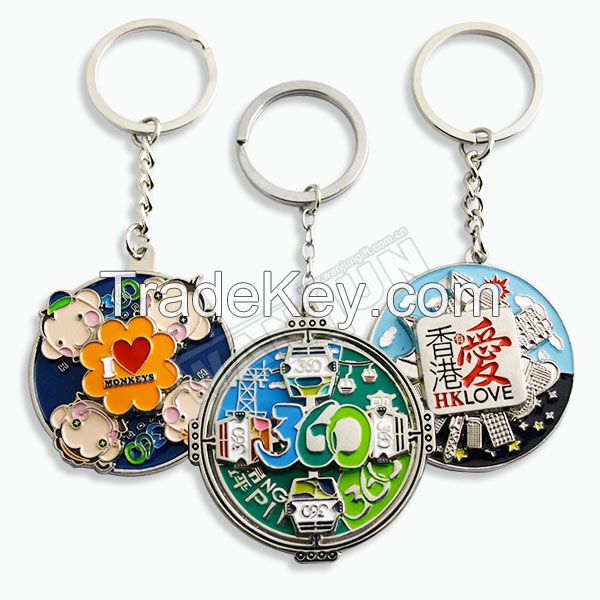 Promotion Custom Keychains Beautiful Logo Acrylic keychain PVC Keychain