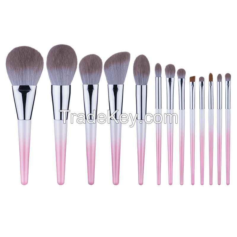 13PCS Makeup Brush Set, Mcf Synthetic Hair