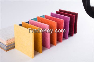 100% polyester insulation sound absorbing acoustic panels