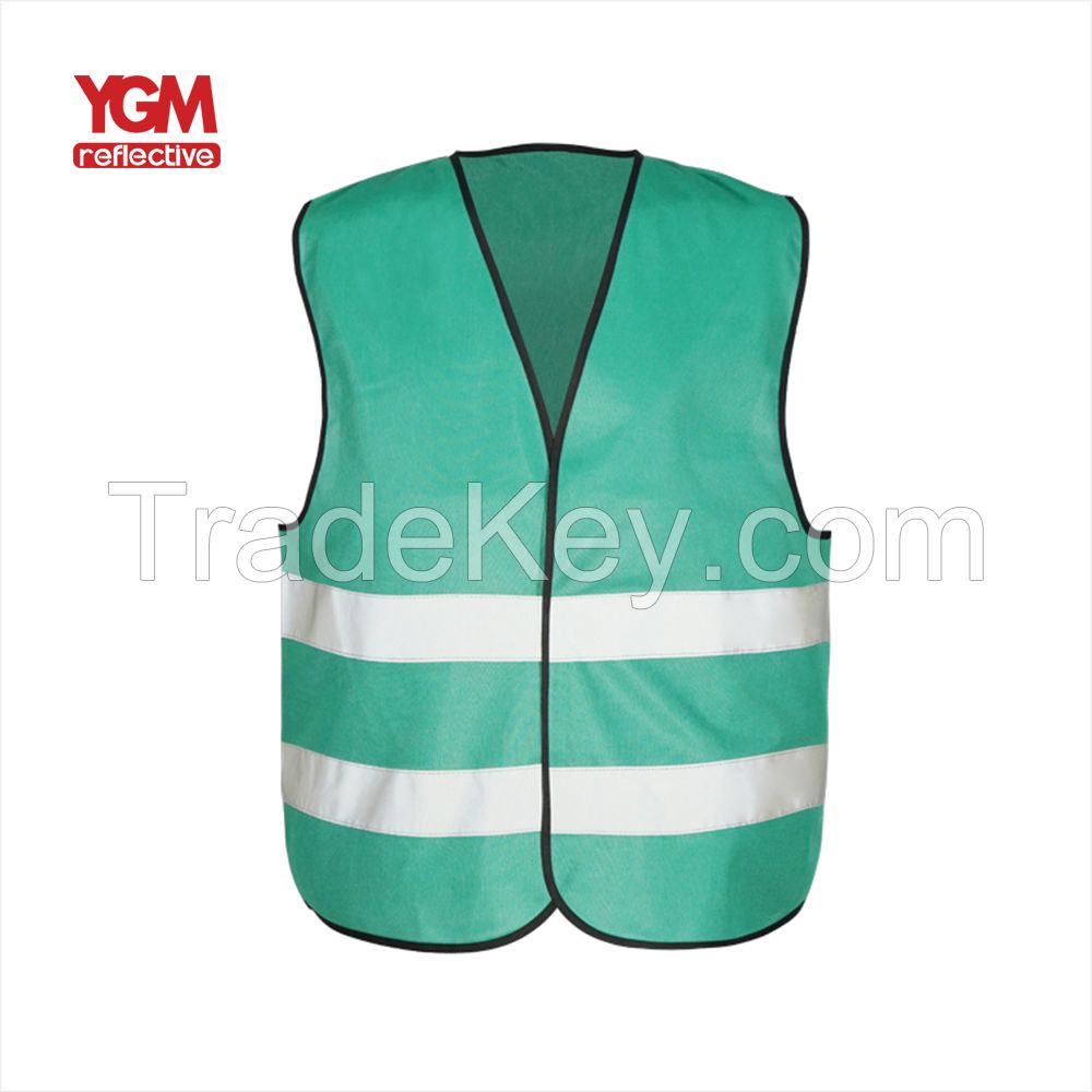 High visibility construction security custom safety vest