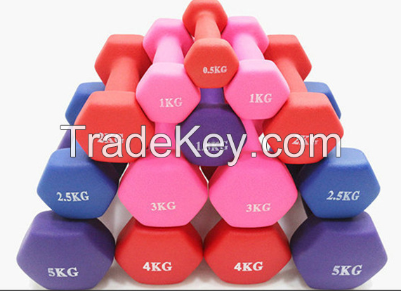 Vinyl Coated Woman Dumbbell Set 