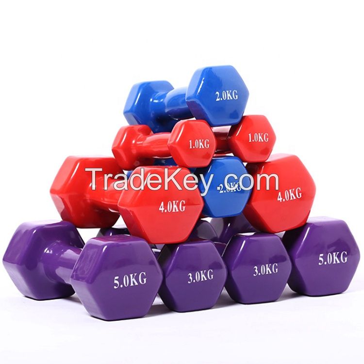 Vinyl Coated Woman Dumbbell Set 