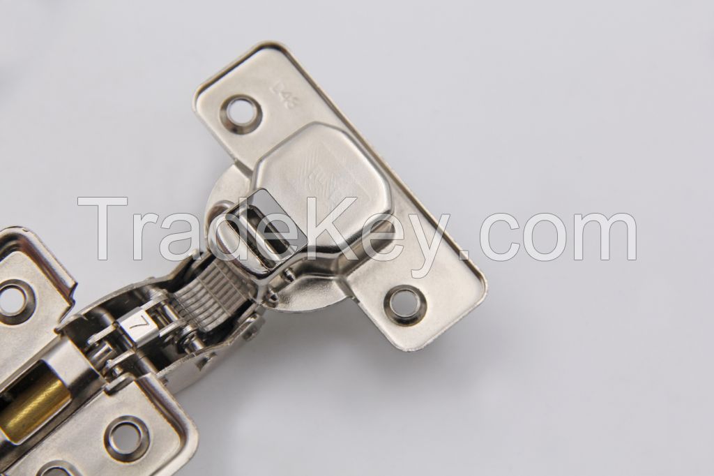 Two way clip on cold rolled steel soft closing cabinet hinge