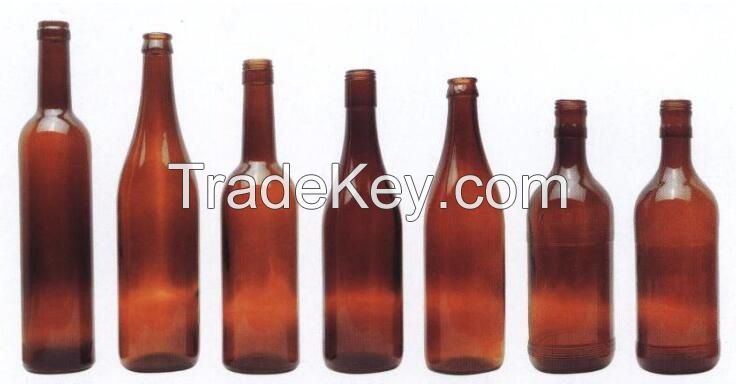 beverage glass bottles