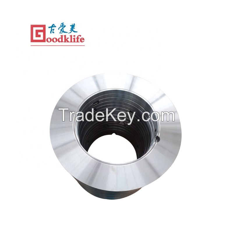 Circular coil slitter knife